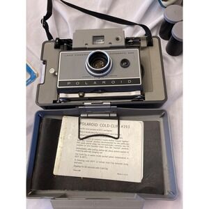 Polaroid Automatic Camera 230 For Parts, Camera Is Good, Battery Wire Is Damaged